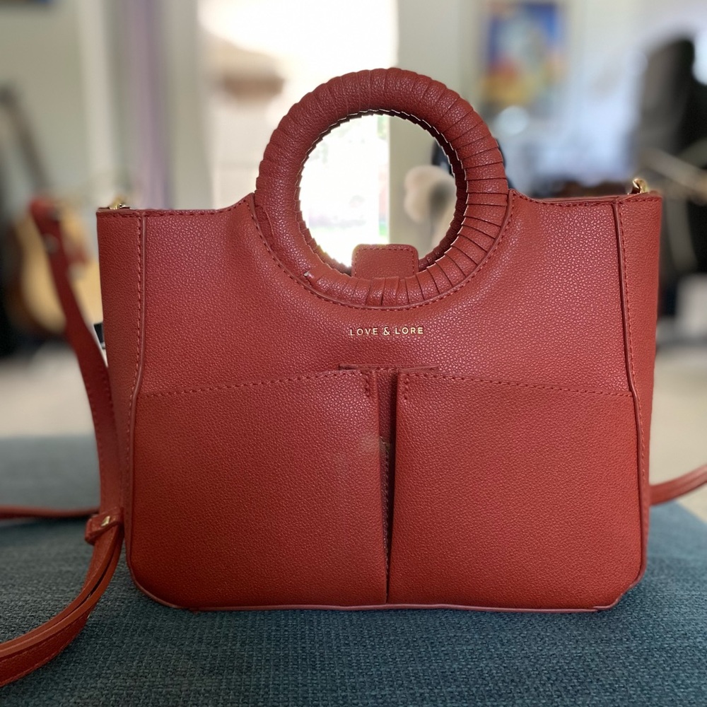 Love & Lore Orange Purse